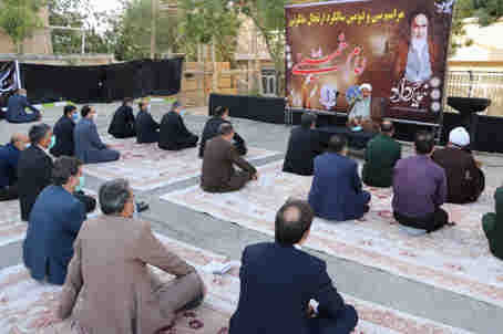 برگزاری مراسم سی و دومین سالگرد ارتحال حضرت امام«ره» در محل کمیته امداد ایلام