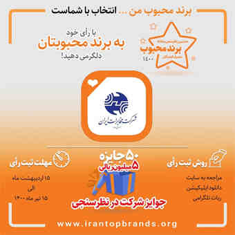 هشتمین نظرسنجی سالانه “برند محبوب” مصرف کنندگان