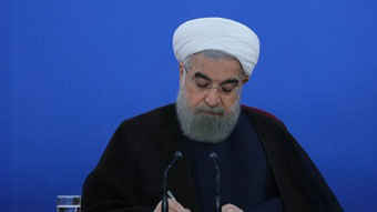 روحانی درگذشت فرزند علیرضا محجوب را تسلیت گفت