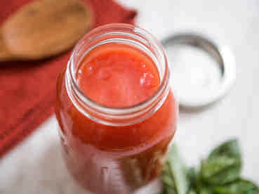 طرز تهیه رب گوجه‌فرنگی در خانه