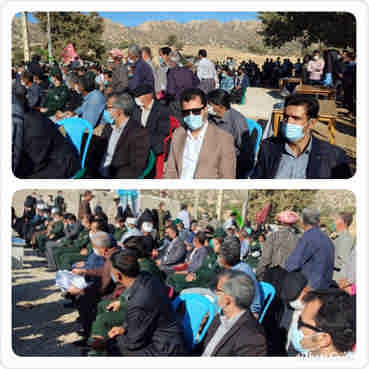 برگزاری رزمایش خدمت رسانی  در باباگیر ایوان