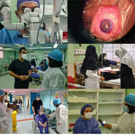 ‍ انجام اولین عمل پیوند قرنیه چشم در استان ایلام