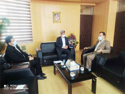دیدار مدیرکل بنیاد شهید و امور ایثارگران استان با مدیرعامل بانک صادرات استان ایلام