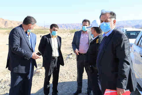 بازدید از محورهای مواصلاتی به منظور رفع نقاط حادثه خیز