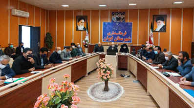 تشریح اقدامات راه وشهرسازی استان در شهرستان ایوان درجلسه شورای اداری این شهرستان 