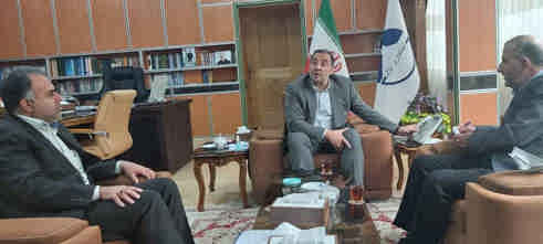 دیدار مدیرعامل شرکت آبفای استان با استاندار ایلام