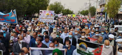 مرزداران دهلرانی آزادی قدس شریف را فریاد زدند