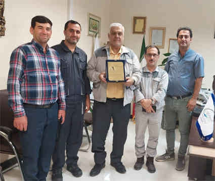 تقدیر نیروهای پیمانکاری از مدیر عامل شرکت پتروشیمی ایلام