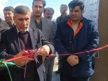 طرح بومگردی در روستای خوران ایوان افتتاح شد