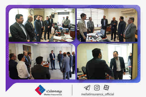 دیدار مدیرعامل و اعضای هیئت مدیره با کارکنان بیمه ملت
