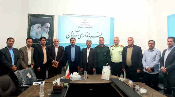 برگزاری مراسم معارفه رئیس اداره مخابرات شهرستان آبدانان