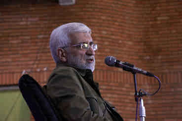 جلیلی: غرب برای توجیه جنایات صهیونیستها، چهره آنرا بزک می‌کند
