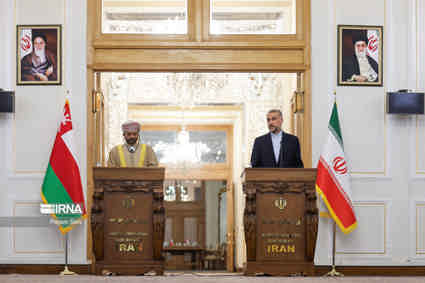 در نشست خبری با وزیر امور خارجه عمان؛  امیرعبداللهیان: پیشرفت خوبی پیش روی مناسبات ایران و عمان قرار دارد
