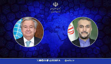 در گفت وگوی تلفنی با گوترش؛ امیرعبداللهیان: حمله غیرقانونی آمریکا و انگلیس به یمن تنش‌ها را تشدید می‌کند