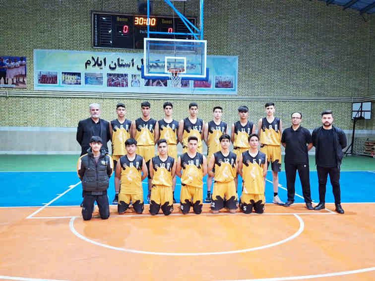 تیم بسکتبال نوجوانان صدرای ایلام سهمیه سوپرلیگ ایران را کسب کرد