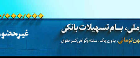 این اعتبار ملی است؛ آغاز طرح اعتبار ملی در بانک‌ملی ایران