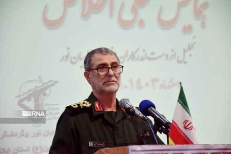 فرمانده سپاه ایلام: فرهنگ ایثار، کلید مقابله با هجمه‌های نرم دشمنان است