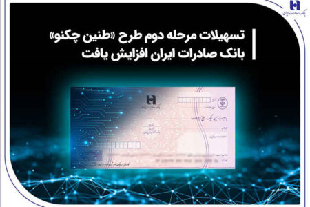 تسهیلات مرحله دوم طرح «طنین چکنو» بانک صادرات ایران افزایش یافت