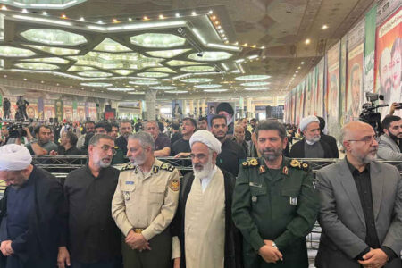 بزرگداشت شهدای اقتدار در مصلی تهران با حضور سران قوا/ دیدگاه مقامات درمورد جنگ ۱۲ روزه