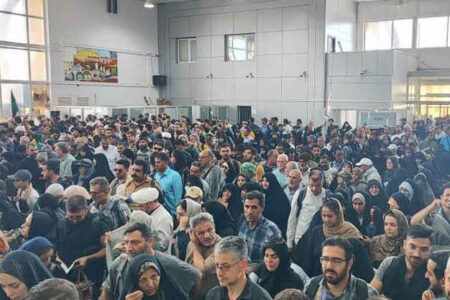 تردد ۱۷ هزار زائر عاشورا از مرز مهران در ۲۴ ساعت گذشته