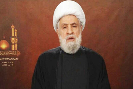 دبیرکل حزب الله: در جنگ با یزید زمان هستیم؛ سلاح خود را تحویل نخواهیم داد