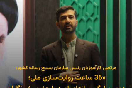 عکس نوشته/ 36 ساعت روایت سازی ملی؛ دومین لیگ رسانه ای امید با حضور خبرنگاران ایرانی و خارجی آغاز شد
