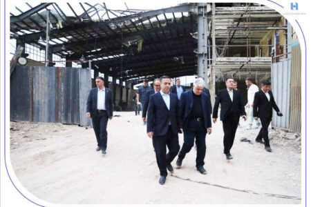 بازدید سرپرست بانک صادرات ایران از کارخانه آسیب‌دیده از جنگ؛ تأکید بر نقش بانک صادرات ایران در نوسازی اقتصاد پس از جنگ و اشتغال‌زایی پایدار
