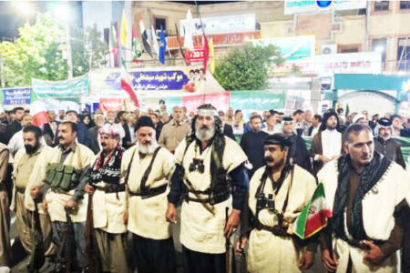 فیلم | حماسه یکپارچگی عشایر ایلام در بیعت با رهبر انقلاب