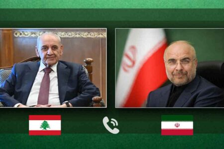 قالیباف: اشغالگران باید از جنوب لبنان عقب‌نشینی کنند