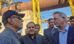 بازدید معاون اجرایی رئیس‌جمهور از ۲ کارخانه پتروپالایش و سیمان دهلران