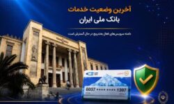 آخرین وضعیت خدمات بانک ملی ایران/ دامنه سرویس‌های فعال به‌تدریج در حال گسترش است
