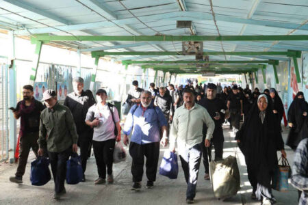 ۶۲ درصد ثبت‌نامی‌های اربعین گذرگاه مهران را برگزیدند