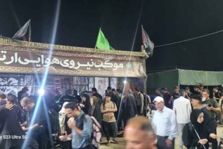 نهاجا خادم زائران اربعین حسینی در مرز مهران