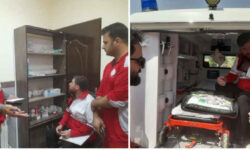 بازدید مسئولان معاونت امداد هلال‌احمر ایلام از پایگاه امداد و نجات شباب