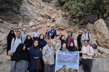 ️کوه‌پیمایی فرهنگی‌ ورزشی اصحاب رسانه ایلام در مسیر چشمه گردکانه  ✍️ شهریار غلامپور