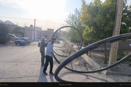 اصلاح ۵۰۰ متر از شبکه توزیع آب روستای “گلزار هر کبود” چوار با هدف حمایت از تولید و اشتغال